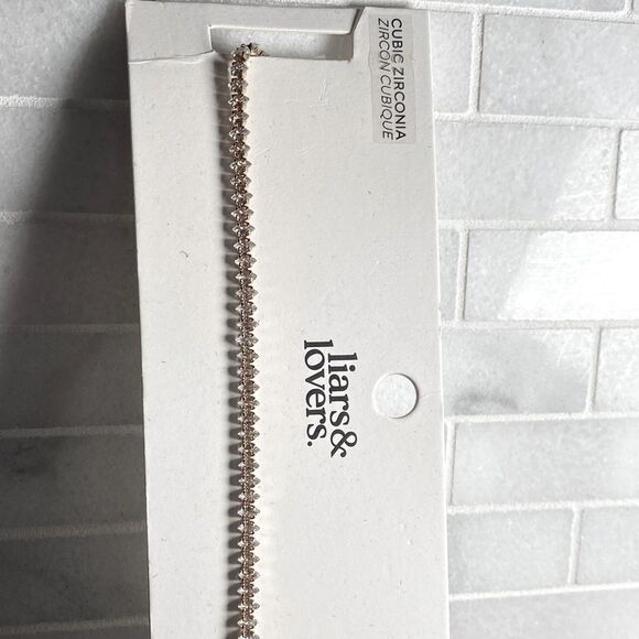 NWT Cubic Zirconia necklace  - Picture 1 of 6